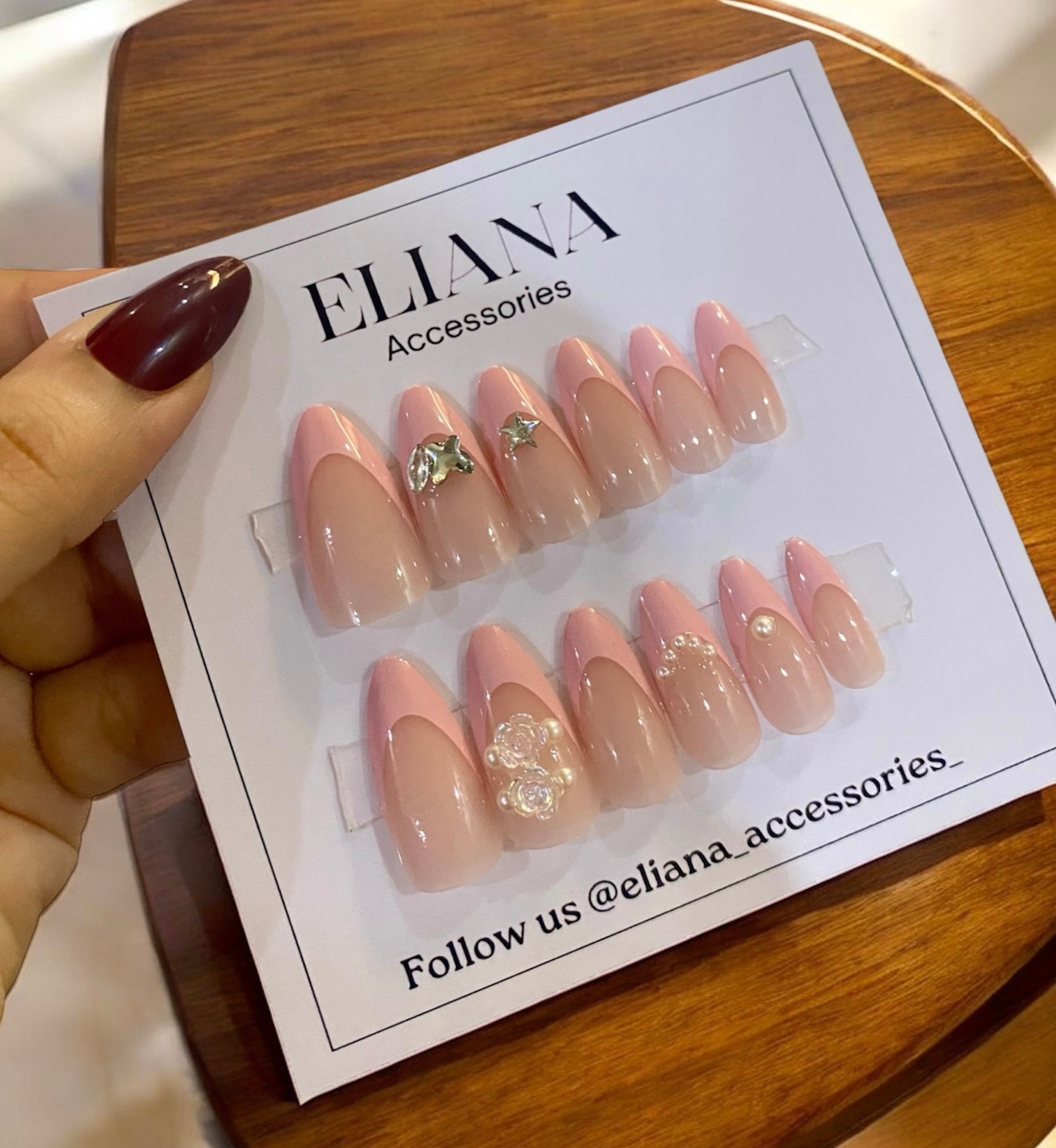 Blush Pink French Nails