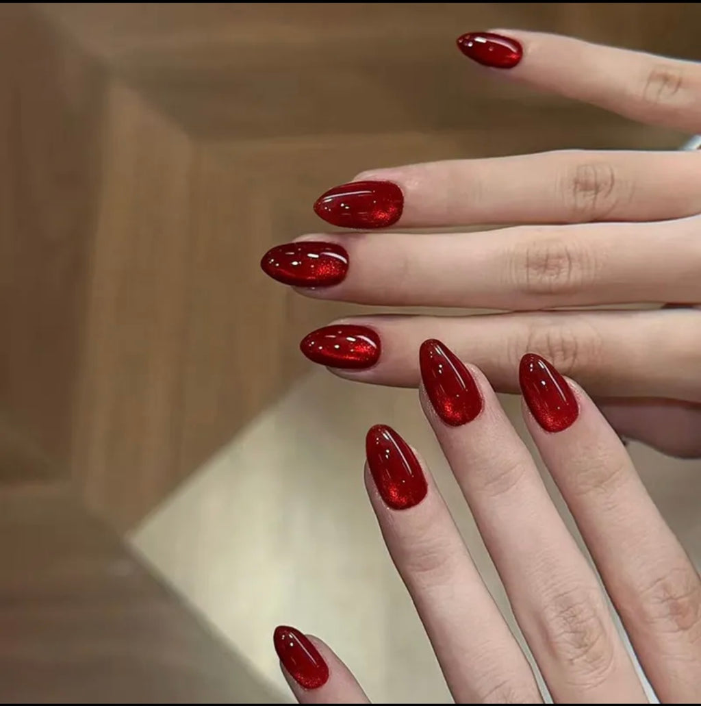 Ruby Velvet Cat-Eye