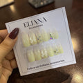 Milky White Ombre Press-On Nails